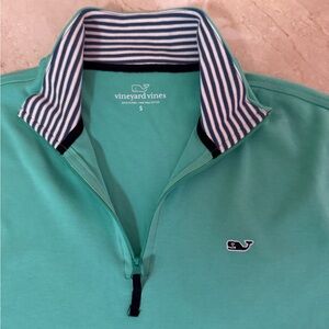 Vineyard Vines Mint Green Cotton Top